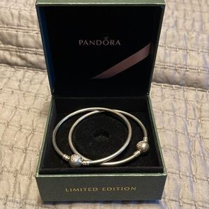 Pandora “You Melt My Heart” set of 2 bracelets